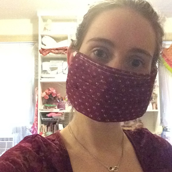 Unisex 3 layer face mask - Picture 6 of 7